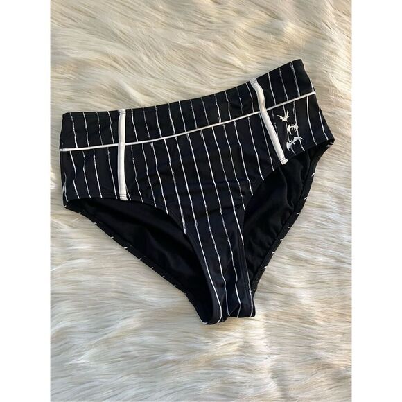 The Nightmare Before Christmas Jack Pinstripe Swim Bottoms (Med) - Picture 3 of 7